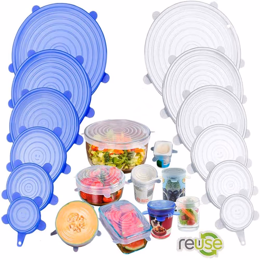 Arrowvigor silicone lids set – versatile kitchen innovation